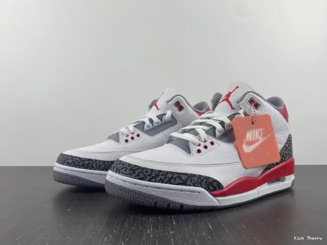 Kicked Out Shoe Store OG Jordan Fire Red Air 3 DN3707-160 0625